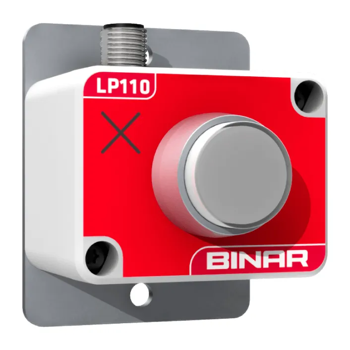 Binar red LP110 with button