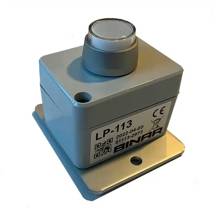 Binar LP113 device with white button